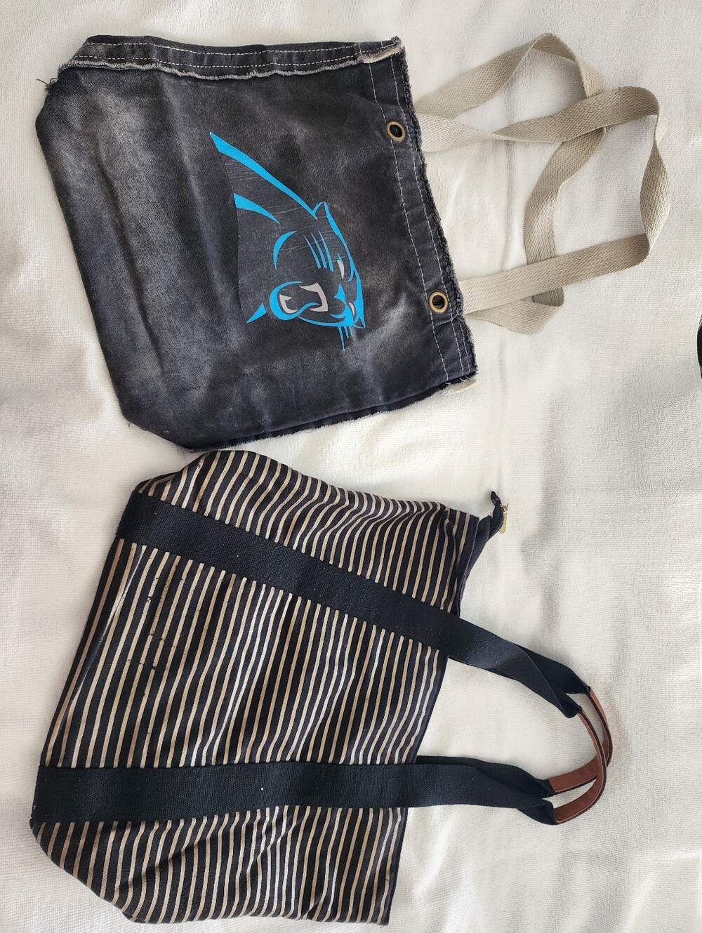 Panther Bag, Victoria Secret Striped Bag